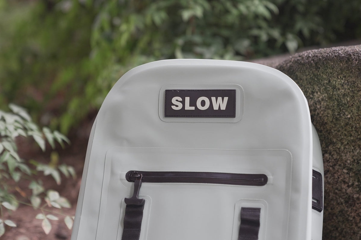 Slow Pack front pocket